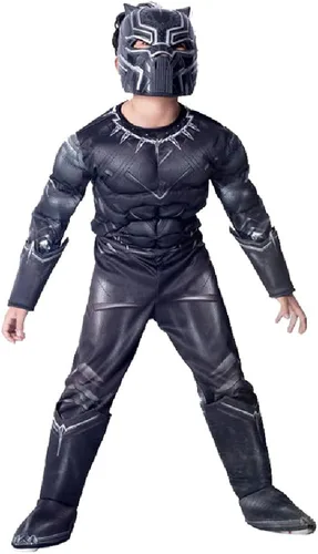 Vista 2 de Ropa de pantera negra para niños, disfraces de fiesta de Halloween