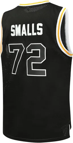 Vista 2 de Livrania Badboy 72 Smalls Camiseta de baloncesto de los años 90 Hip Hop Ropa para fiesta temática Hombres Unisex Deportes Camisa La Ropa Fresca