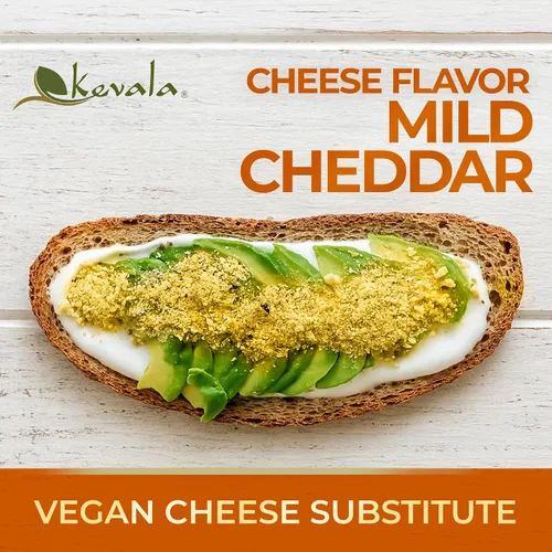 Vista 3 de Kevala Levadura nutricional fortificada premium – escamas grandes – condimento vegano – bajo en sodio – alternativa al queso – Kosher – Sin gluten
