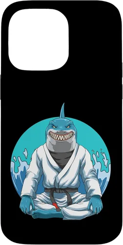 Vista 21 de Funda para iPhone 16 Jiu Jitsu Shark