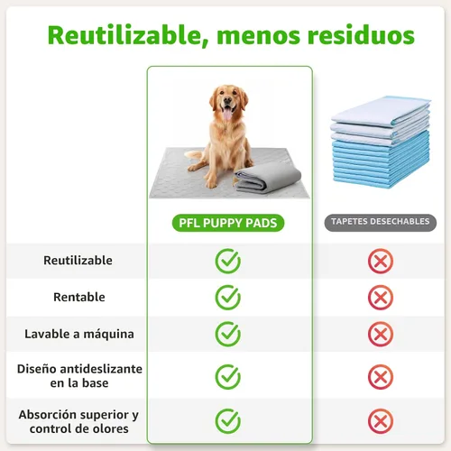 Vista 6 de Parche grande de hierba para perros, cajas de arena para perros, césped artificial para entrenamiento de mascotas, almohadilla lavable para orina
