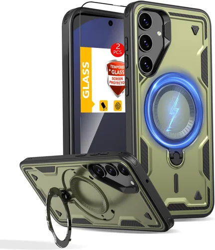 Vista 56 de Funda magnética para Google Pixel 9A compatible con cargador inalámbrico MagSafe, para Pixel 9A, funda de teléfono integrada de 360 °, con 2
