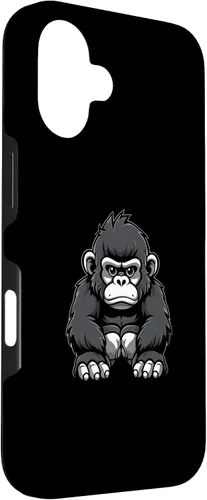 Vista 3 de Funda para iPhone 16 Cute Monkey for Kids for a Kid