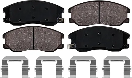 Vista 3 de Detroit Axle - Pastillas de Freno Delantero para Chevrolet Captiva Sport Equinox Pontiac Torrent Saturn Vue Suzuki XL-7, Pastillas de Freno Cerámica