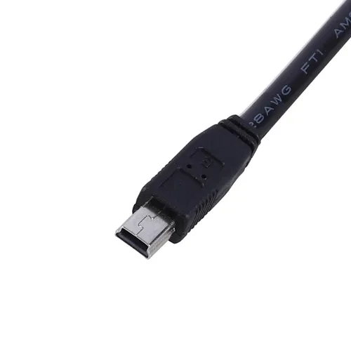 Vista 3 de para USB-DS Debug Download Cable DS2 DS3 DS5B DS5C DS5E DS5L Servo Drive Data Cable Economy Negro