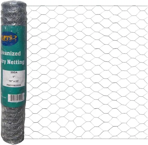 Vista 12 de MTB 20GA - Alambre hexagonal galvanizado para aves de corral, 12 pulgadas x 25 pies x 1 pulgada