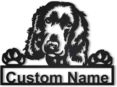 Vista 80 de zouwii Letrero de metal personalizado para perro Airedale Terrier Letrero de metal personalizado Airedale Terrier Airedale Terrier divertido