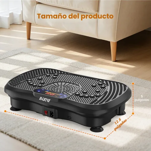 Vista 9 de AXV Vibration Plate Fitness Platform Exercise Machine Vibrating Shaking Full Body Shaker Workout Vibrate Stand Shake Board Sport for Weight Loss Fat