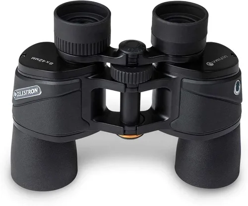 Vista 4 de Celestron 72252 Ultima - Binocular de prisma Porro de 8 x 42, lente totalmente multicapa, vidrio de prisma BaK-4, negro