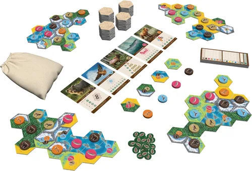 Vista 3 de AEG y Flatout Games Cascadia - Juego de mesa galardonado ambientado en el Noroeste del Pacífico Fácil de aprender Rápido de jugar A partir