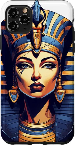 Vista 13 de Cleopatra Egyptian Queen Goddess of Ancient Egypt Mythology Case for iPhone 16