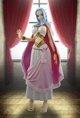 Vista 11 de Megahouse One Piece P.O.P. Neo DX: Figura de PVC Nefertari (Ex Modelo)