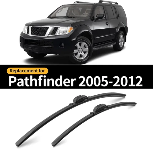 Vista 2 de Limpiaparabrisas delantero y trasero para Nissan Pathfinder 2005-2012