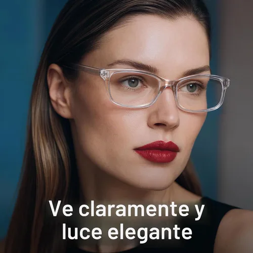 Vista 3 de Gaoye +0.5 Paquete múltiple de lentes de lectura - Lentes con bloqueo de luz azul, marcos TR90, UV400 - Gafas con visión clara *Negro + leopardo