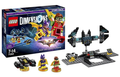 Vista 4 de Lego Dimensions Starter Pack Lego Batman Movie Story Pack Excalibur Batman Fun Pack for Xbox One