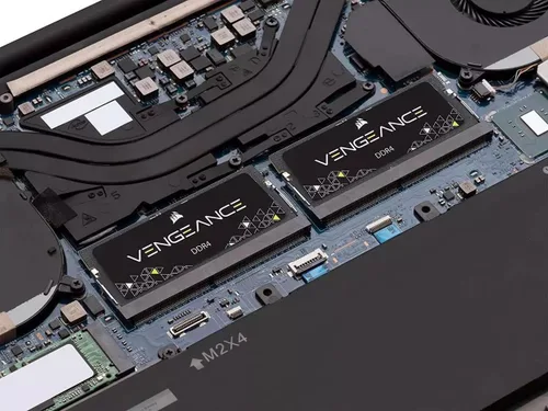 Vista 3 de Corsair Vengeance SODIMM DDR4 RAM 16GB (1x16GB) 3200MHz CL22-22-22-53 1.2V Intel AMD Memoria para portátiles y notebooks - Negro