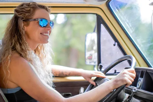 Vista 7 de Wiley X Ovation Captivate - Lentes de sol polarizados, lentes de seguridad para hombres y mujeres, protección ocular UV para tiro, pesca, ciclismo