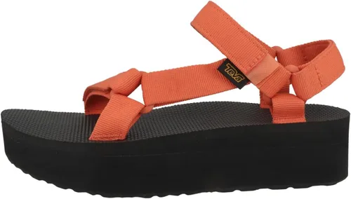 Vista 23 de Sandalia Teva de plataforma universal para mujer Balance Oliva Quemada