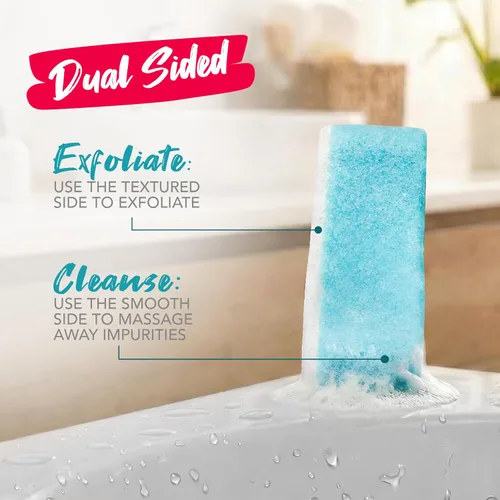 Vista 5 de Spongeables Gel de baño en una esponja de lavado de más de 20, sal marina, 1 unidad