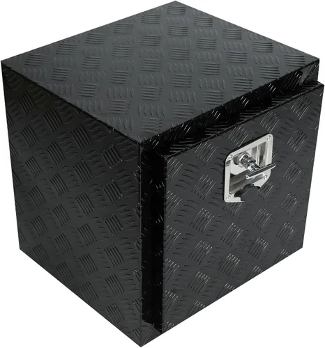 Vista 17 de Caja de herramientas de aluminio de 36 pulgadas, caja de herramientas de 5 bares, caja de herramientas de almacenamiento Orgainzer con pestillo