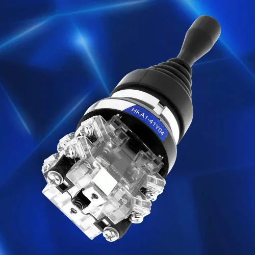 Vista 8 de 380V 15A AC Joystick Controller 4 posiciones 4NO Joy Stick Joystick Controller Switch Reemplazo