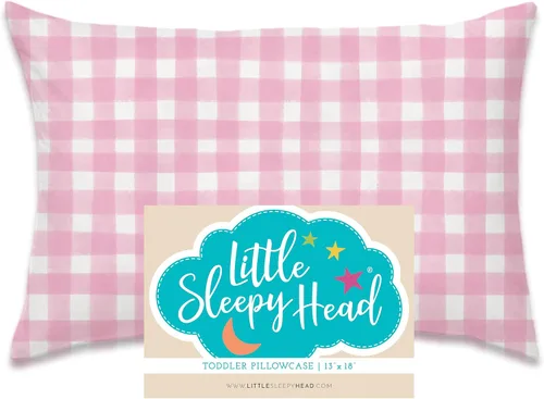 Vista 47 de Funda de almohada para jóvenes Little Sleepy Head - 100% funda de almohada de algodón y hipoalergénica - Funda de almohada envolvente de ajuste