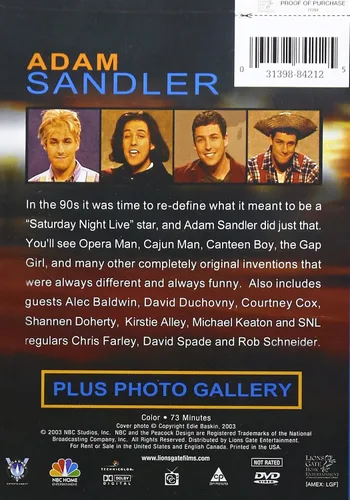 Vista 2 de Saturday Night Live The Best of Adam Sandler