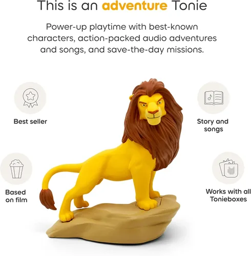 Vista 4 de Tonies Simba Audio Play Personaje de Disney El Rey León