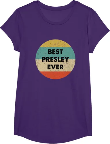 Vista 16 de Camiseta Presley Name, Negro, S
