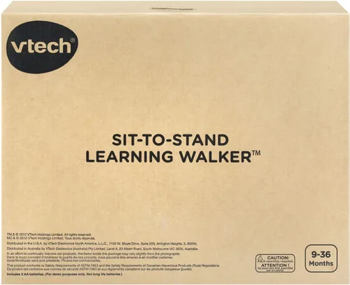 Vista 7 de VTech Andador de Aprendizaje de Sentado a de Pie (Empaque Libre de Frustraciones), Azul
