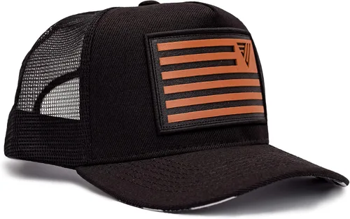 Vista 13 de Urban Effort Specialty Mens Snapback Hat - Curved Brim A Frame Adjustable Trucker Cap for Men and Women negro-pana