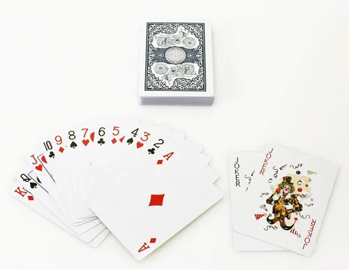 Vista 2 de Versa Games Motor Brand Juego de cartas - Índice regular de tamaño de póquer - 12 mazos Azul