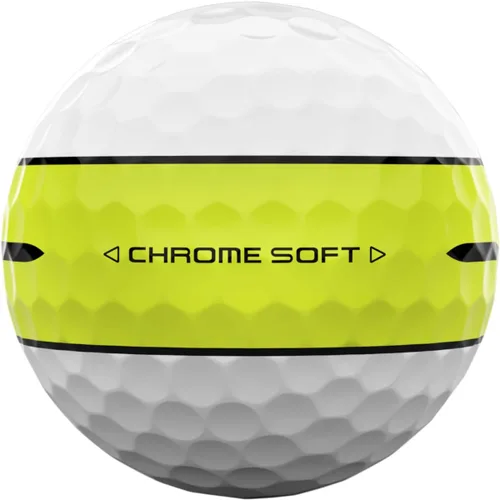Vista 4 de Pelotas de golf Callaway Golf Chrome Soft Raya 360 (Amarillo)