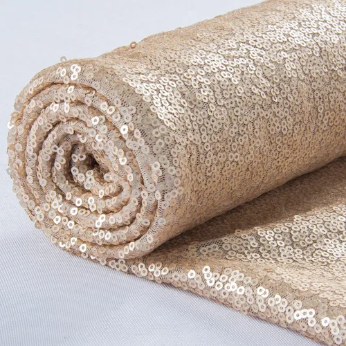 Vista 9 de ShinyBeauty 1 Yarda de Tela Negra por Yarda, Tela de Lentejuelas para Coser, Tela con Purpurina, Material de Lentejuelas por Yarda, Confección