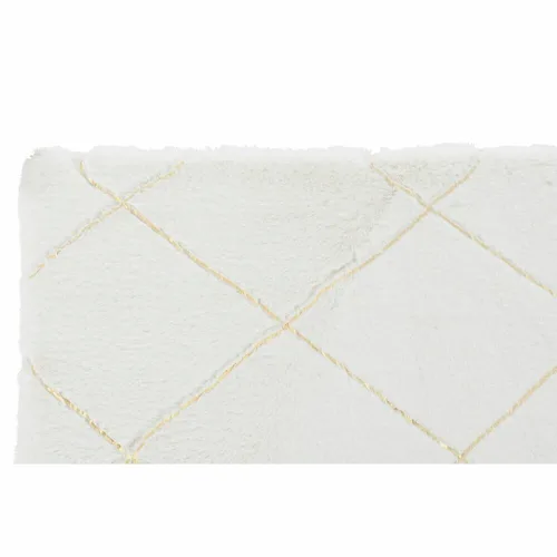 Vista 3 de Alfombra DKD Home Decor Blanco Moderno (120 x 180 x 2,2 cm)