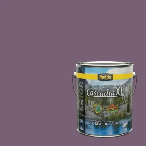 Vista 30 de Rodda Paint CASCADIA XL - Pintura e imprimación satinada para exteriores en uno, cuarto de galón, blanco abstracto