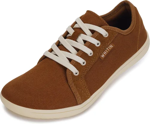 Vista 7 de WHITIN Zapatillas de lona anchas estilo casual para hombre W81V2 W81 V2 Todo Negro (Lienzo)