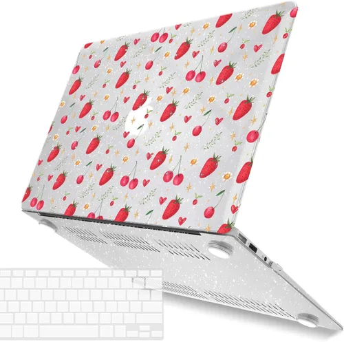 Vista 33 de IBENZER - Funda compatible con MacBook Air de 11 pulgadas, modelo A1370 A1465, funda de plástico suave al tacto, rígida, en paquete con funda