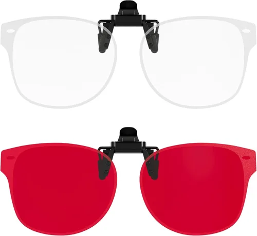Vista 13 de Eyekepper Blue Light Clip on Glasses, Blocking UV Ray, Anti Glare 63 * 50MM