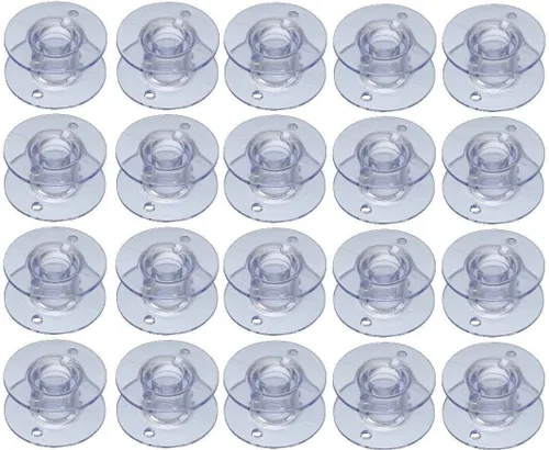 Vista 3 de NGOSEW Bobinas de plástico para Singerr Heavy Duty 44S 4411, 4423, 4452, 5511, 5523, 5532 (10)