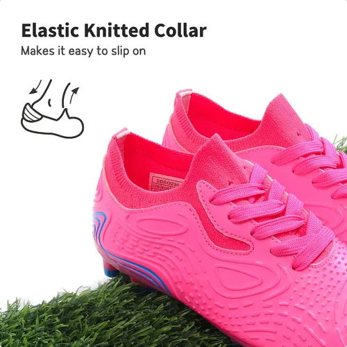 Vista 3 de Dream Pairs - Zapatos de fútbol para niños y niñas, zapatos de fútbol para niños pequeñosniños grandes