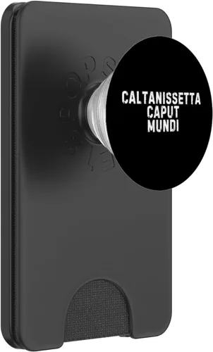 Vista 8 de Caltanissetta Caput Mundi Città Simpatica Uomo Donna Bambino PopSockets Adhesive PopGrip