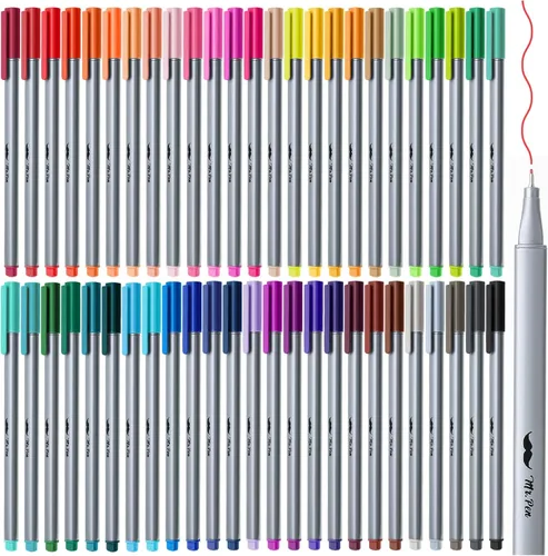 Vista 8 de Mr. Pen - Bolígrafos de punta fina, paquete de 12, bolígrafos de punta fina, bolígrafos de colores, bolígrafo para diario, bolígrafo para diario