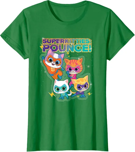 Vista 36 de Disney Junior SuperKitties Pounce! Camiseta de equipo completo, talla S