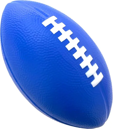 Vista 12 de Balón de fútbol de espuma - Balón pequeño de 18.4 cm de agarre fácil para niños - Balón de fútbol juvenil de tamaño para niños - Balones de espuma