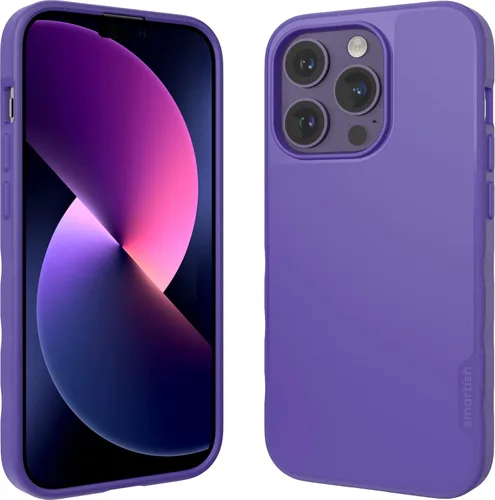 Vista 98 de Smartish® Funda delgada para iPhone 13 Pro - Gripmunk - [ligera + protectora] Funda de agarre fina - Black Tie Affair