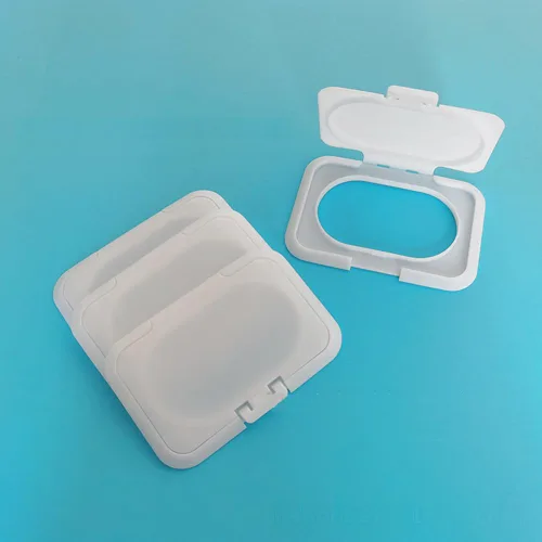 Vista 4 de Paquete de 5 toallitas para bebé, tapa abatible, reutilizable, adhesiva, dispensador, tapa que no se seca para niños, paquetes de toallitas de agua