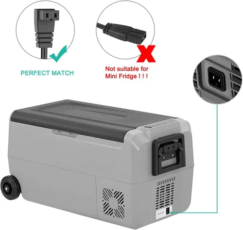 Vista 6 de Enchufe para encendedor de cigarrillos para nevera de coche compatible con Alpicool Dometic ARB ICECO Setpower Rockpals Aspenora Ausranvik AstroAI