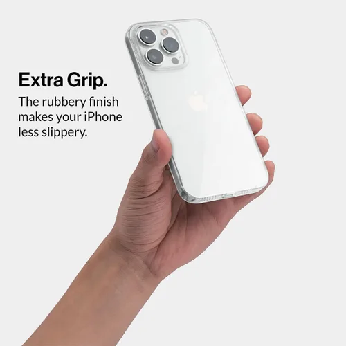 Vista 4 de totallee Funda transparente para iPhone 15 Pro, cubierta delgada ultra delgada y minimalista para Apple iPhone 15 Pro (2023)