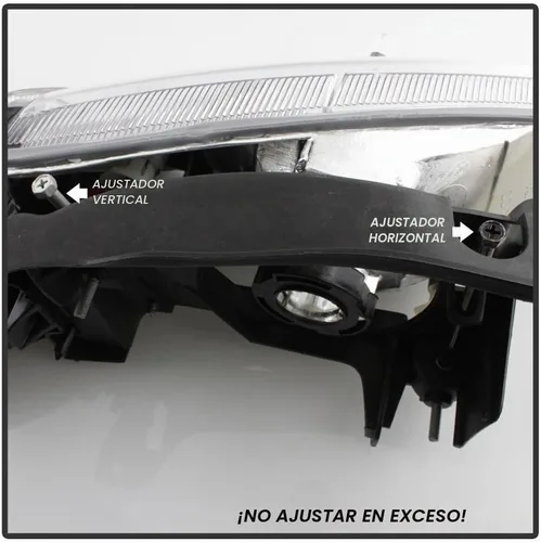 Vista 4 de ACANII - Para faros Chevy Cavalier 2000-2002 + luces de esquina de 4 piezas de repuesto para conductor + lado del pasajero